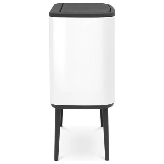 Brabantia Bo Touch Bin Pattumiera 3x11 Litri Bianco