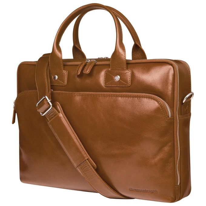 Dbramante 1928 Borsa in Pelle Kronborg per Notebook 16'' Cuoio