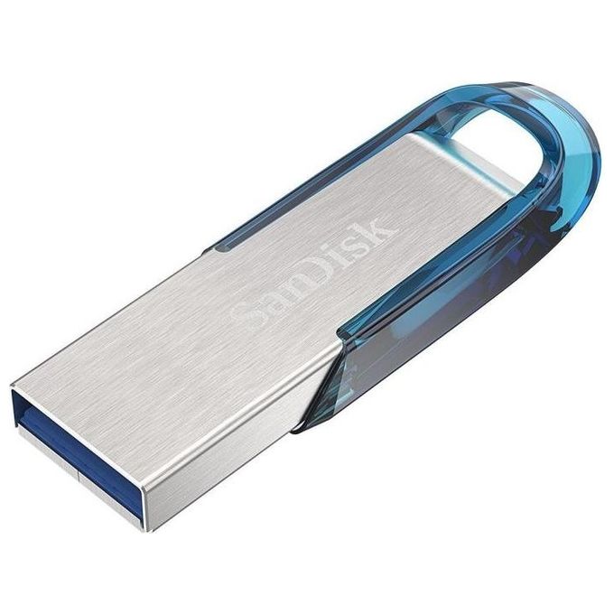 Sandisk Ultra Flair 128Gb Chiavetta Usb 3.0 Velocita' di Lettura fino a 150MB-s Blu
