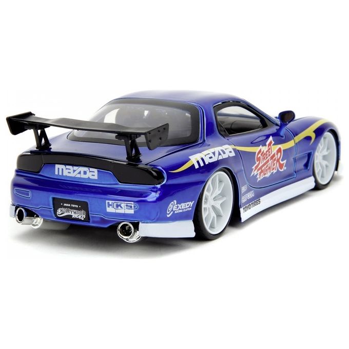 Jada Street Fighter Chun-Li 1:24 Mazda RX7