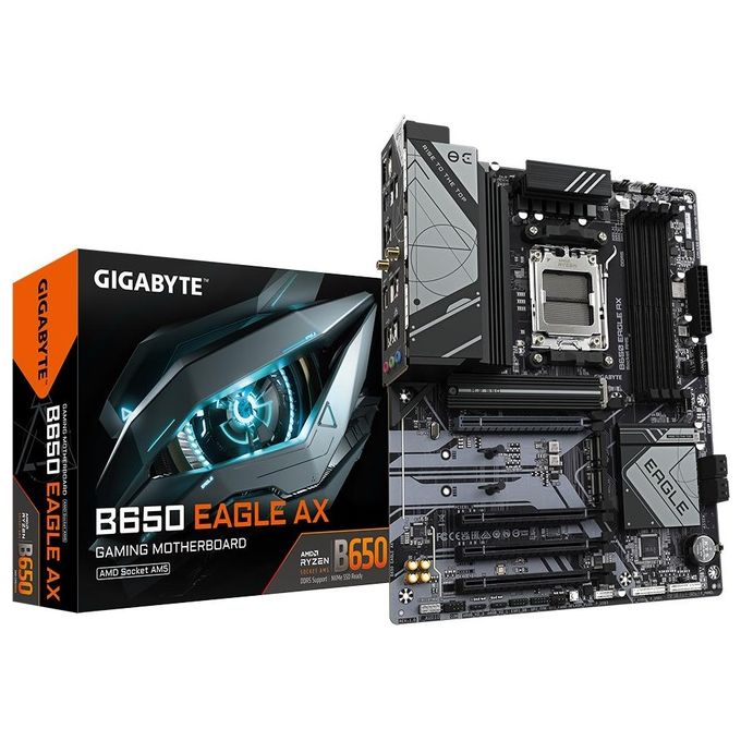 Gigabyte B650 EAGLE AX Scheda Madre AMD B650 Presa di Corrente AM5 ATX