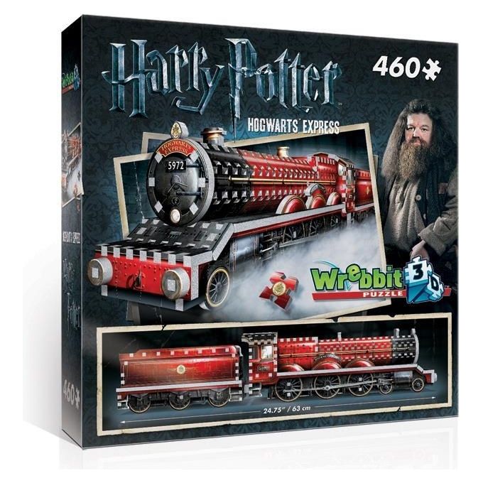 Wrebbit W3D-1009 - Harry Potter - Hogwarts Express (Puzzle 3D 460 Pz)