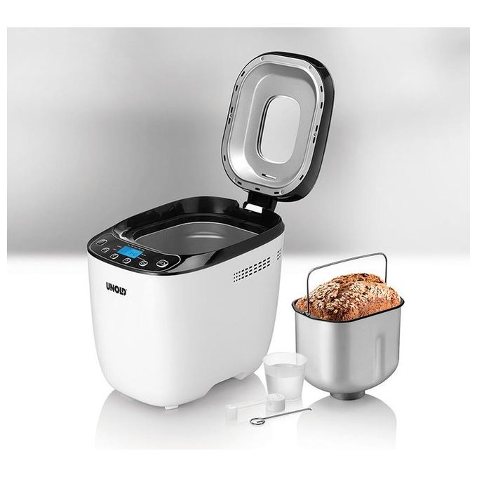 Unold Design Macchina per il Pane 1Kg 550W Nero-Bianco