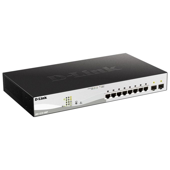 D-link 10-port Layer2 poe+ Smart Managed Gigabit Switch