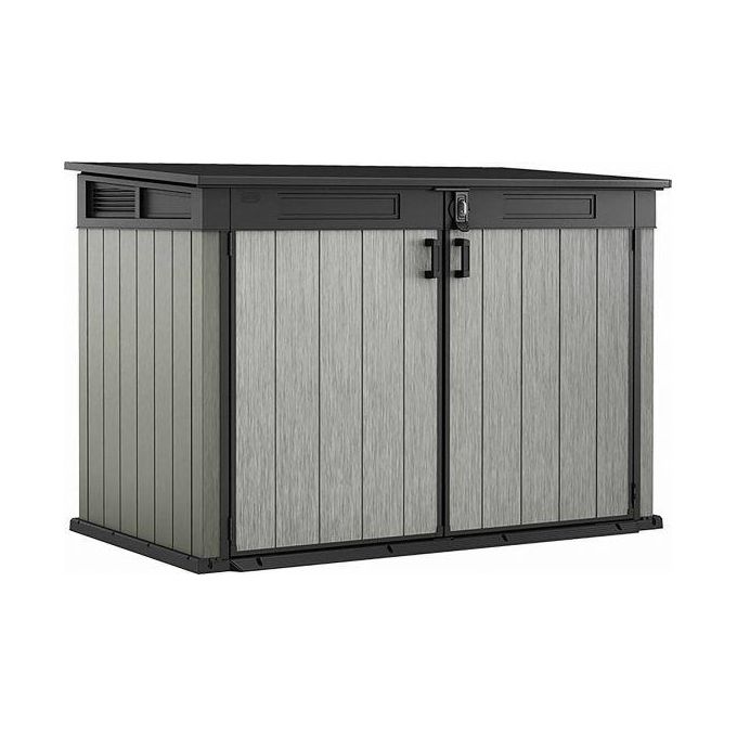 Keter Grande Store Box Porta Attrezzi da Esterno in Resina 190,5x109x132,5h Capacita' di 2020 Litri Grigio