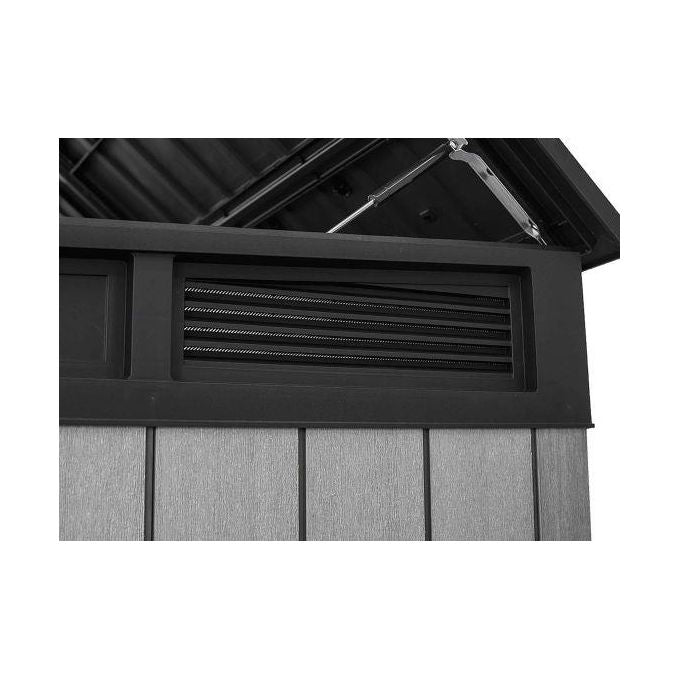 Keter Grande Store Box Porta Attrezzi da Esterno in Resina 190,5x109x132,5h Capacita' di 2020 Litri Grigio