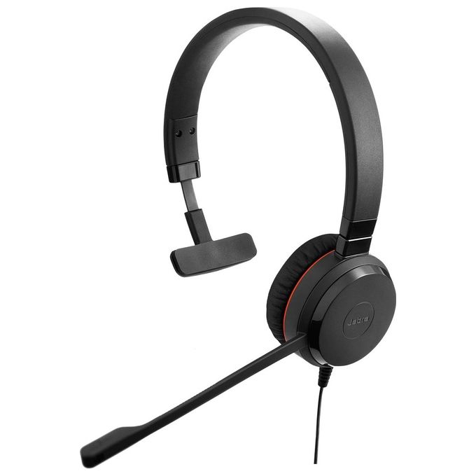 Jabra Evolve 20 MS Mono Special Edition Auricolare con Microfono sull'Orecchio Cablato USB
