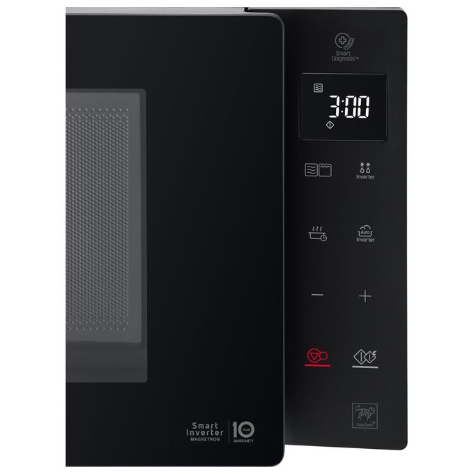 LG MH6336GIB NeoChef Forno a Microonde Combinato con Grill Smart Inverter Capacita' 23 Litri Potenza 1150 W Nero Fume'