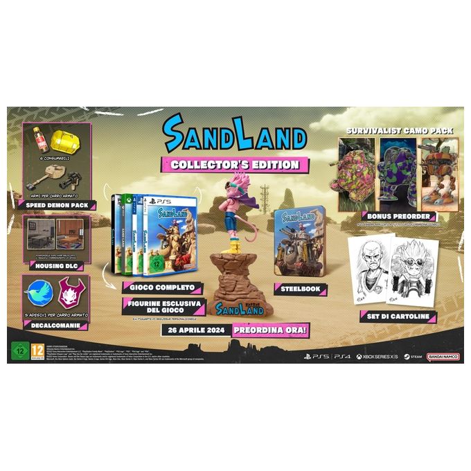 Bandai Namco Entertainment Sand Land Standard per PlayStation 5