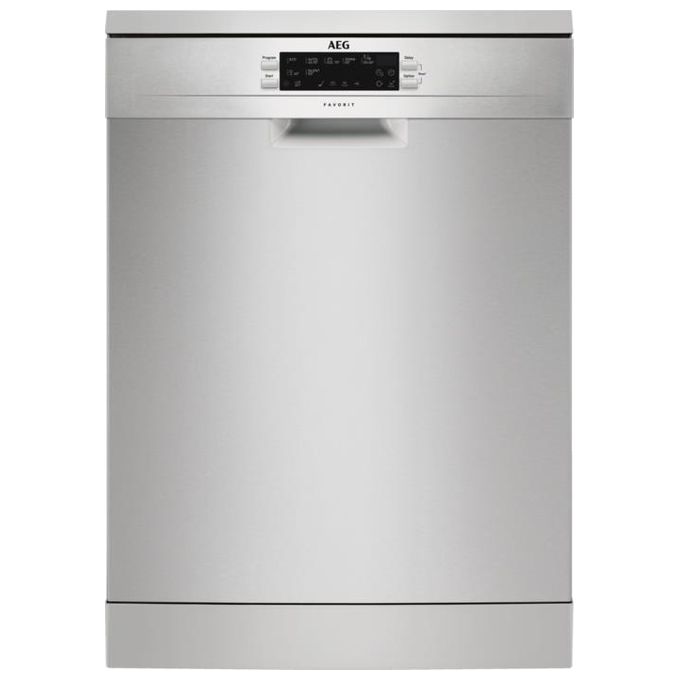 AEG FFB63700PM Lavastoviglie Libera Installazione 15 Coperti Classe energetica D Tecnologia AirDry 60 cm Inox Antimpronta
