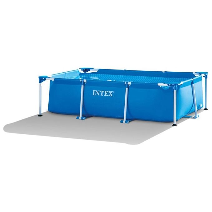 Intex 28270 Piscina Rettangolare senza Pompa Filtro Multicolore 220 x 150 x 60 cm Senza Pompa Filtro 220 x 150 x 60 cm Multicolore