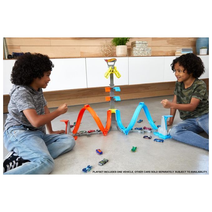 Mattel Set Pista Hot Wheels Lancio Nel Vuoto