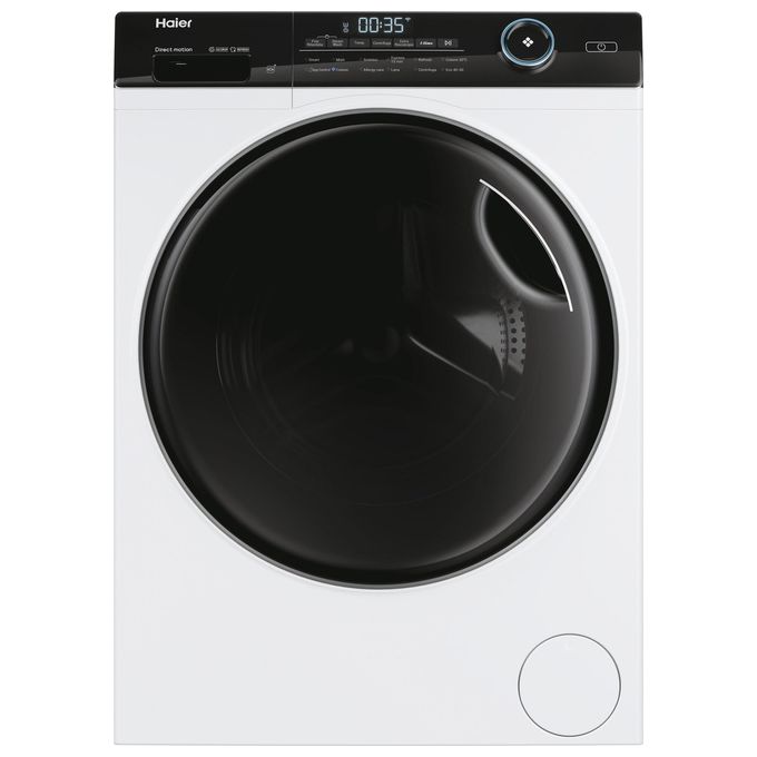 Haier HW90-B14959U1 I-Pro Series 5 Lavatrice Carica Frontale 9 Kg 1400 rpm Classe A Direct Motion Wi-Fi Vapore ABT (85x60x57 cm) colore Bianco