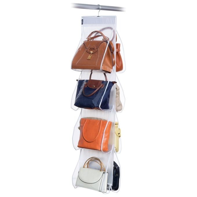 Cuki Portatutto 8 Tasche Organizzatore Versatile per Casa e Arredamento Ideale per Armadi e Uso Quotidiano