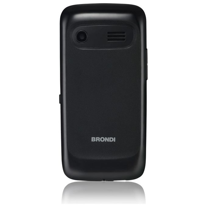 Brondi Ramos Cellulare Gsm Quad Band 1,77'' a Colori Radio Fm Bluetooth Nero