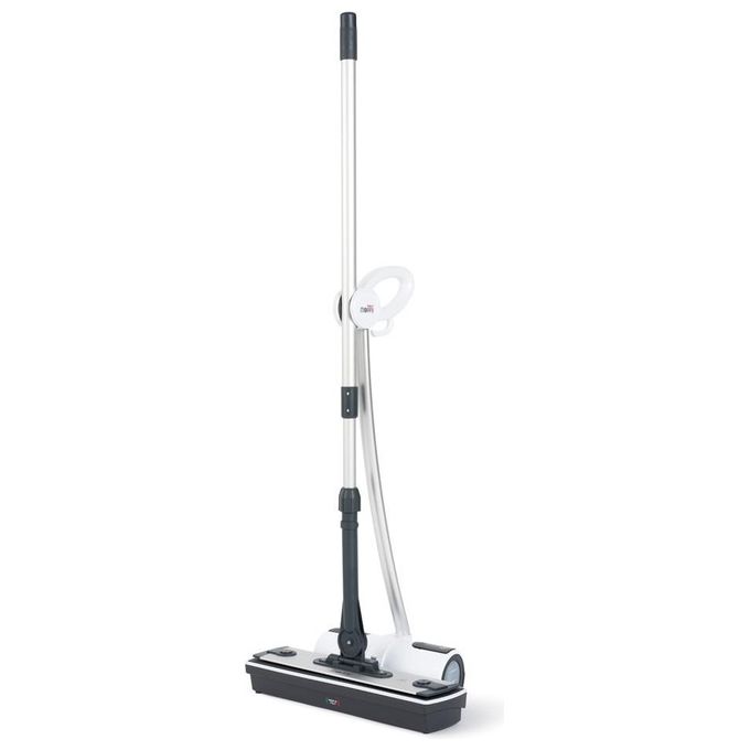 Polti PTEU0281 Moppy White Lavapavimenti a Vapore Senza Filo Capacita' 0,7 Litri Potenza 1500 W 2 Panni Inclusi Bianco