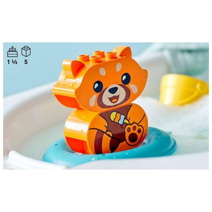LEGO Duplo Ora del Bagnetto: Panda Rosso Galleggiante