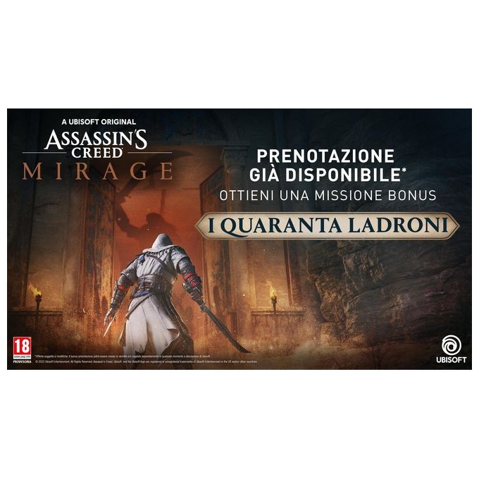 Ubisoft Videogioco Assassin'S Creed Mirage per PlayStation 4