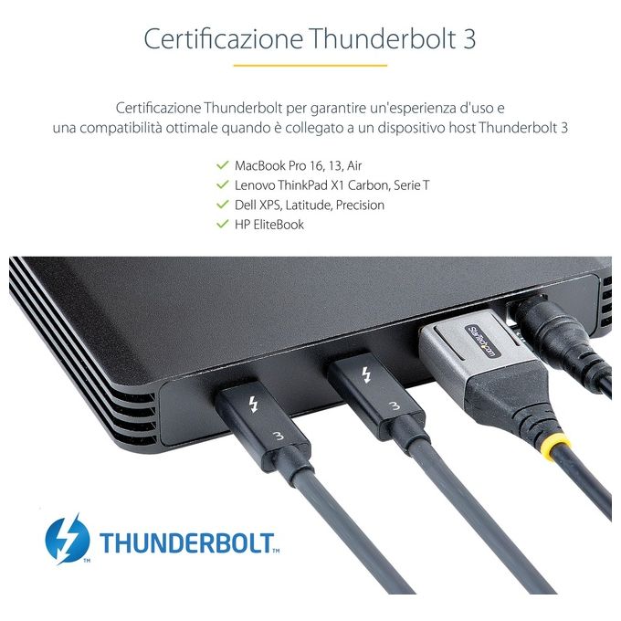 StarTech.com M2E4BTB3 Contenitore di Unita' di Archiviazione Box Esterno SSD Nero M.2