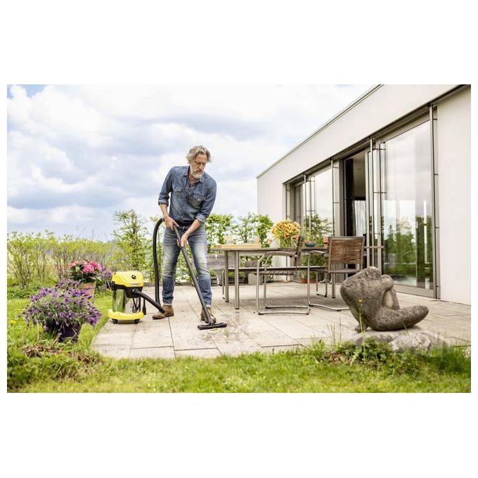 Karcher WD 3-18 S V-17-20 Aspiratore Solidi-Liquidi a Batteria