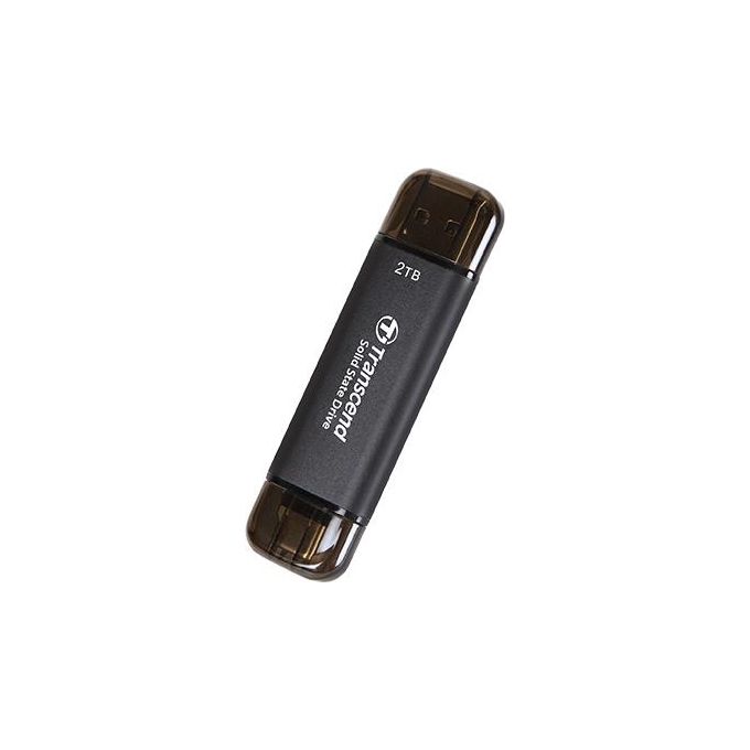 Transcend ESD310C Ssd 2Tb Esterno Portatile USB 3.2 Gen 2x1 Nero