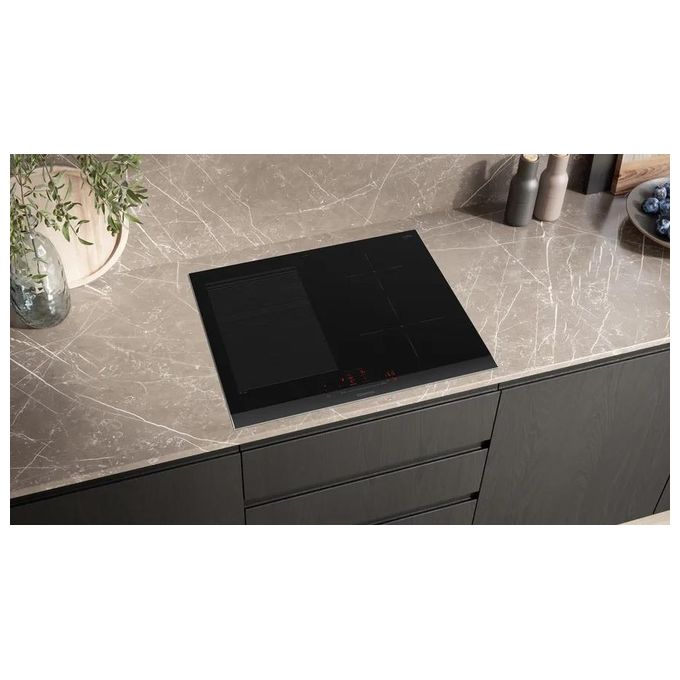 SIEMENS Piano Induzione 60cm 22 Flexi Nero Efficienza e Design Innovativo