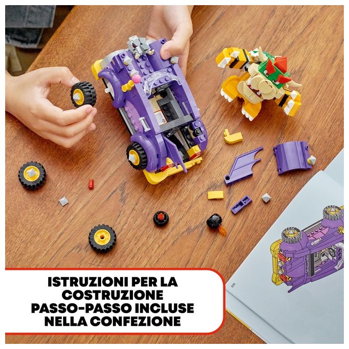 LEGO Super Mario 71431 Pack di Espansione Il Bolide di Bowser, Giochi Bambini 8+ Anni con Personaggio e Macchina Giocattolo