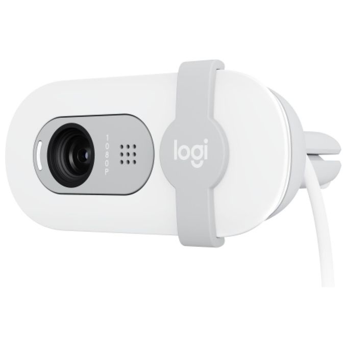 Logitech Brio 100 Webcam 2 Mp 1920x1080 Pixel Usb Bianco