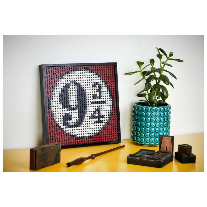 LEGO Art Harry Potter Hogwarts Crests