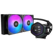 Cooler Master MLX-D24M-A18PA-RD MasterLiquid Core Nex Digital Dissipatore a Liquido 240 mm 2 Ventole 120 mm ARGB Display LED colore Nero