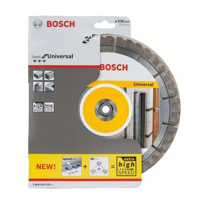 Bosch DIA-TS Disco Diamantato 230x22.23x2.4x15mm