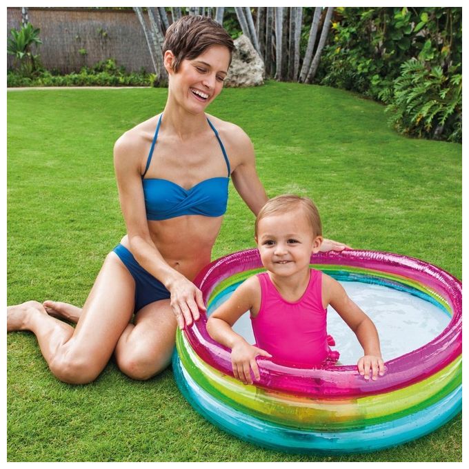 Intex Piscina Baby Arcobaleno 86x25cm