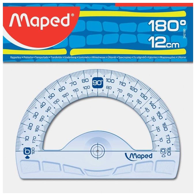 Maped Goniometro Geometric 180gradi 12 cm