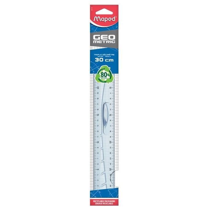 Maped Triplo Decimetro Geometric 300mm