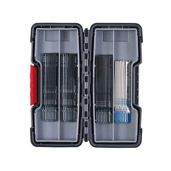Bosch Lame per Seghetto Alternativo con Custodia Top Seller Wood-Metal 40 Pezzi