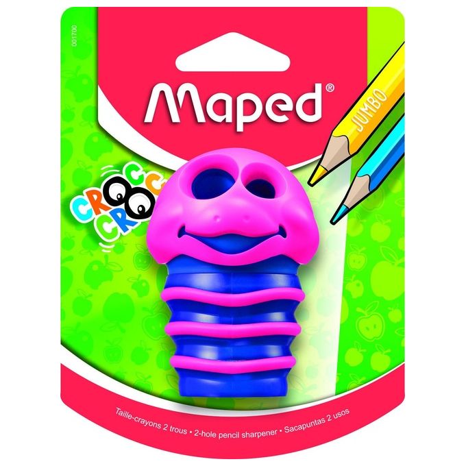 Maped Temperamatite 2 Fori Croc Croc Assortito