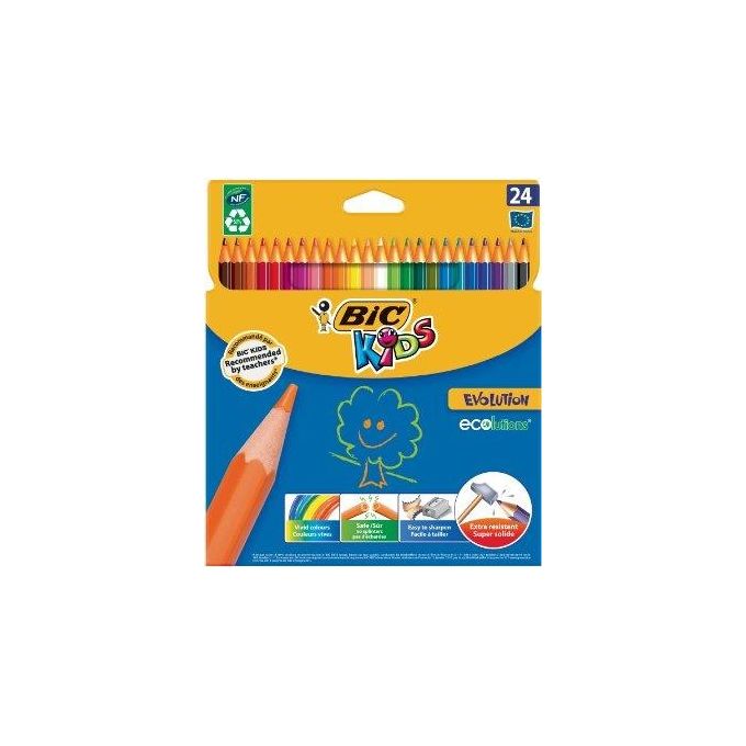 Bic Cf24 pastelli Kids Evolution