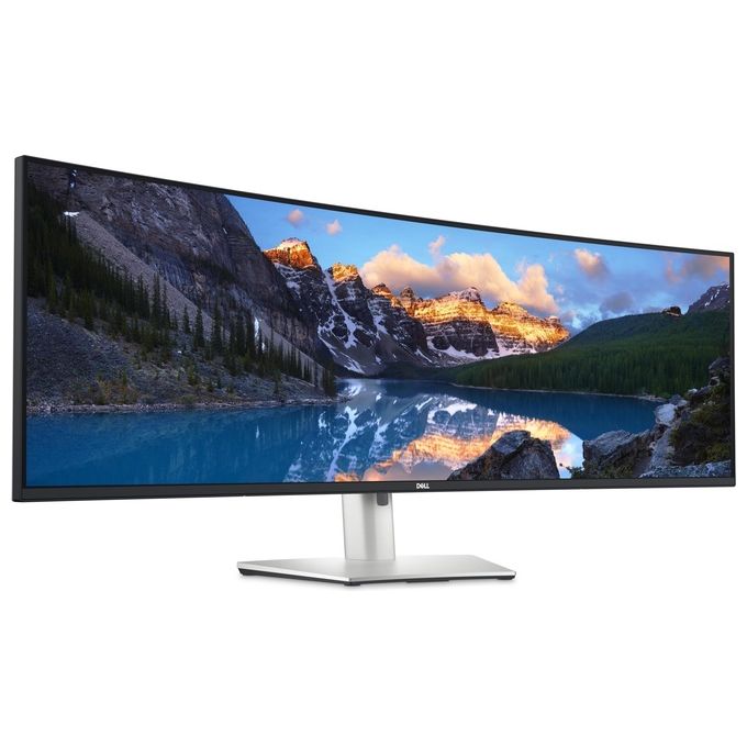 DELL UltraSharp U4924DW Monitor per Pc 49'' 5120x1440 Pixel 5K Ultra HD LCD Nero-Argento