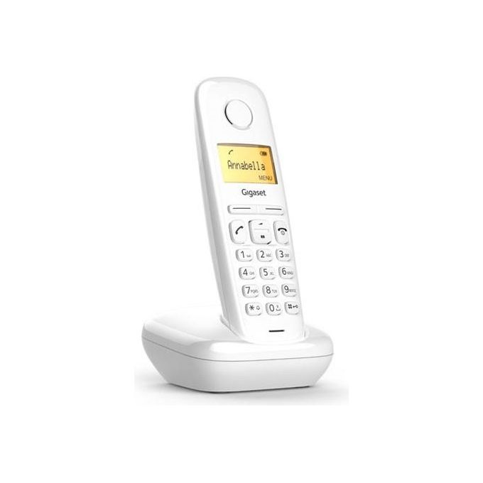 Gigaset Telefono Senza Fili Wireless A170 Bianco