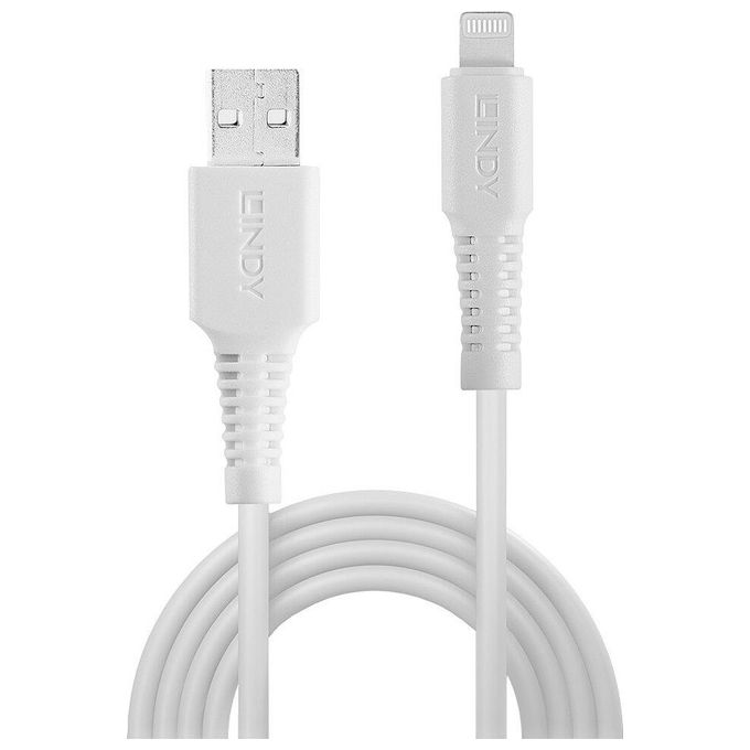 Lindy Cavo Usb a Lightning Bianco 1mt
