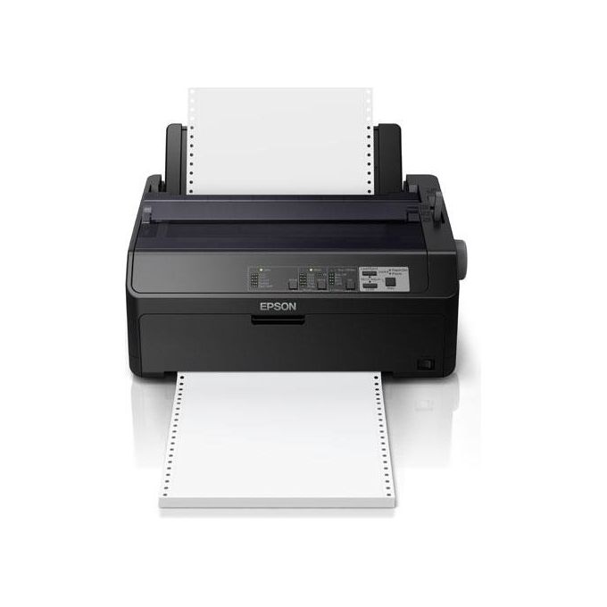 Epson C11CF37401 FX-890II Stampante ad Aghi 80 Colonne 9-pin Risoluzione 240 x 144 DPI Velocita' 612 cps Interfaccia USB e Parallela colore Nero