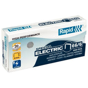 Rapid Punti 66 6 Mm Zincati 5m 2-20 Fogli Usati Nella Maggior Parte Delle Cucitricielettriche (box 5000 Pz)