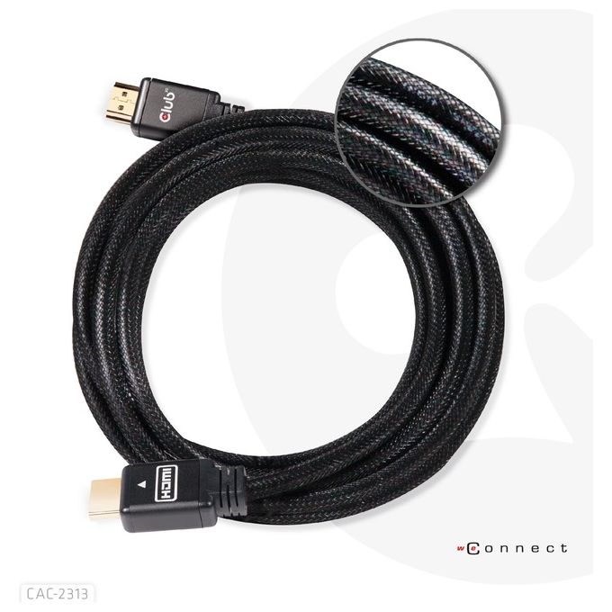 Club3d CAC-2313 Cavo Hdmi 2.0 M a Hdmi 2.0 M Gigh Speed 4K 60hz Ultra Hd RedMere 10mt