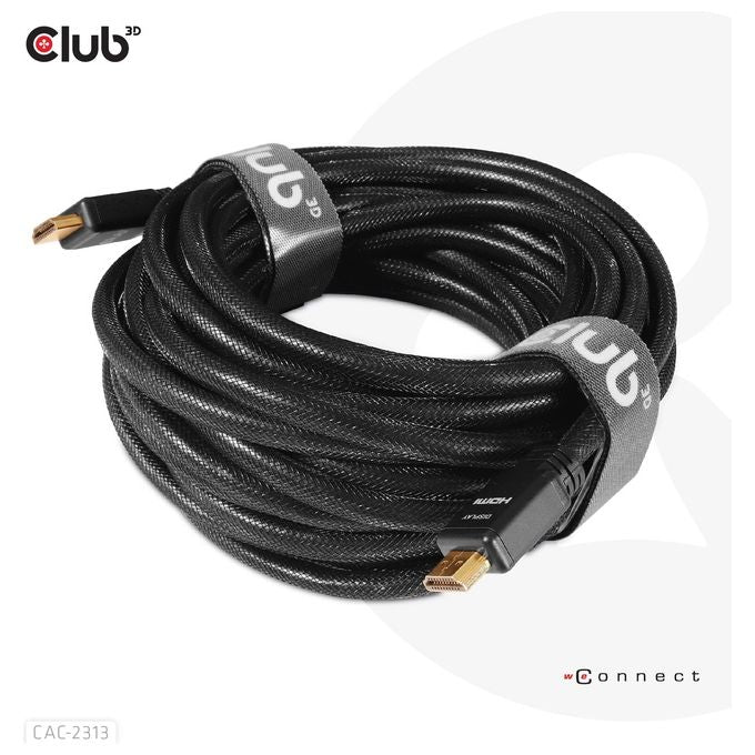 Club3d CAC-2313 Cavo Hdmi 2.0 M a Hdmi 2.0 M Gigh Speed 4K 60hz Ultra Hd RedMere 10mt