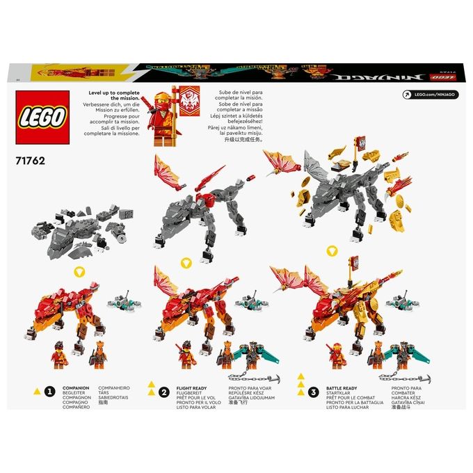 LEGO Ninjago Dragone del Fuoco di Kai Evolution