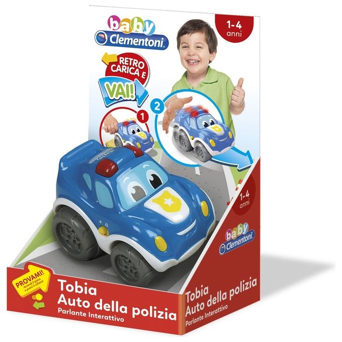 Clementoni 17154 Tobia Auto della Polizia