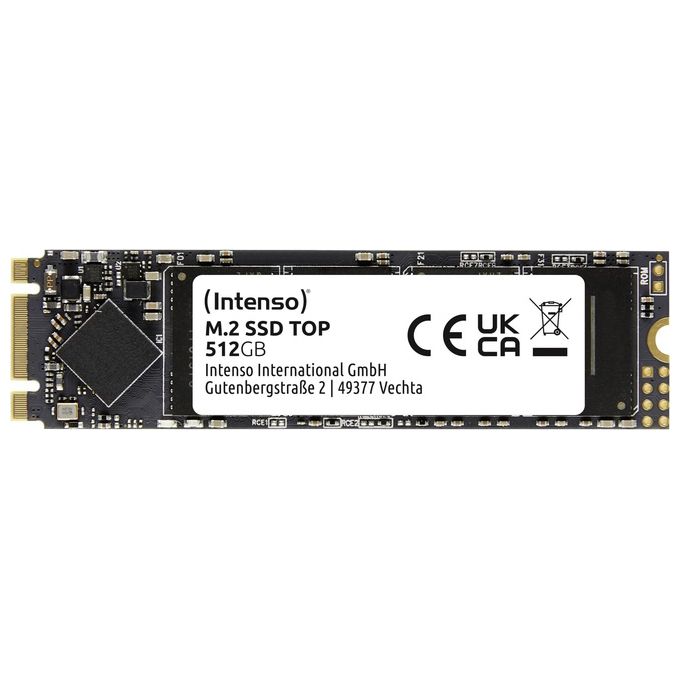 Intenso 3832450 Top Performance SSD interno M.2 SATA III 512 GB 520 MB-s colore Verde