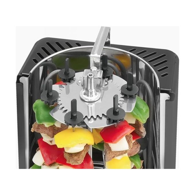 Clatronic DVG 3686 Kebab Multigrill Nero