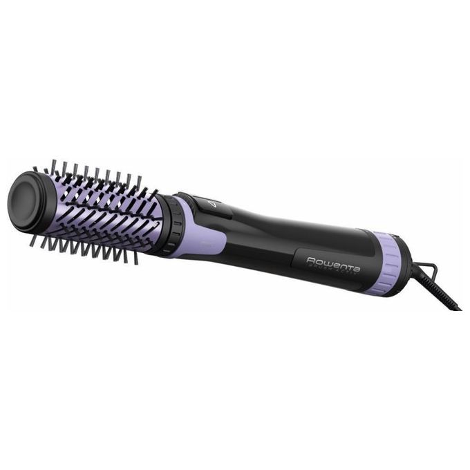 Rowenta Brush Activ Spazzola ad Aria Calda Caldo Nero-Viola 1000W 1.8mt