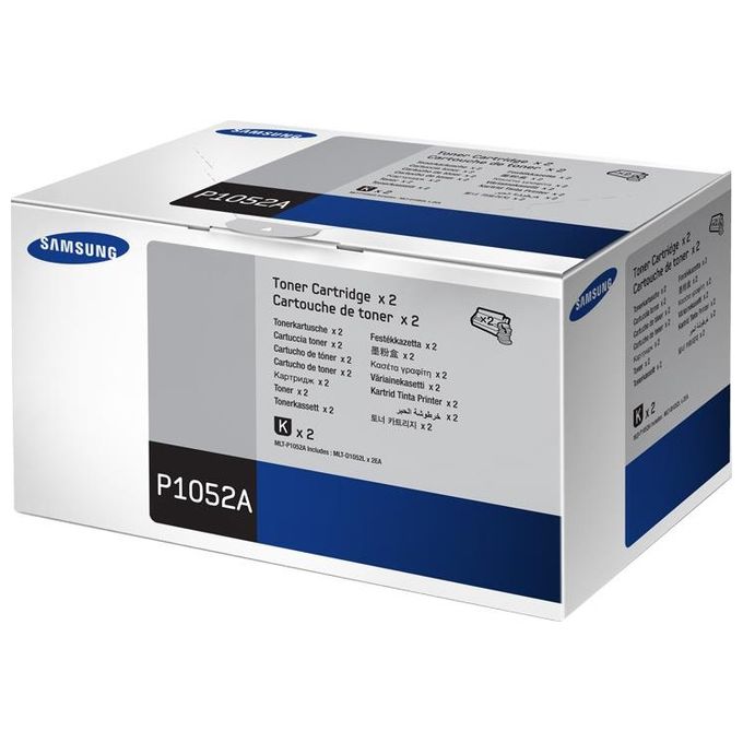 HP Samsung MLT-P1052A Confezione da 2 Alta resa nero originale cartuccia toner (SV115A)